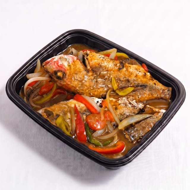 Brown Stew Fish.