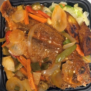 Brown Stew Fish