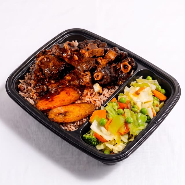 Brown Stew Chicken.