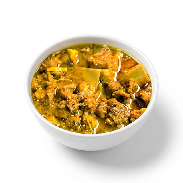 Curry Goat - Side.