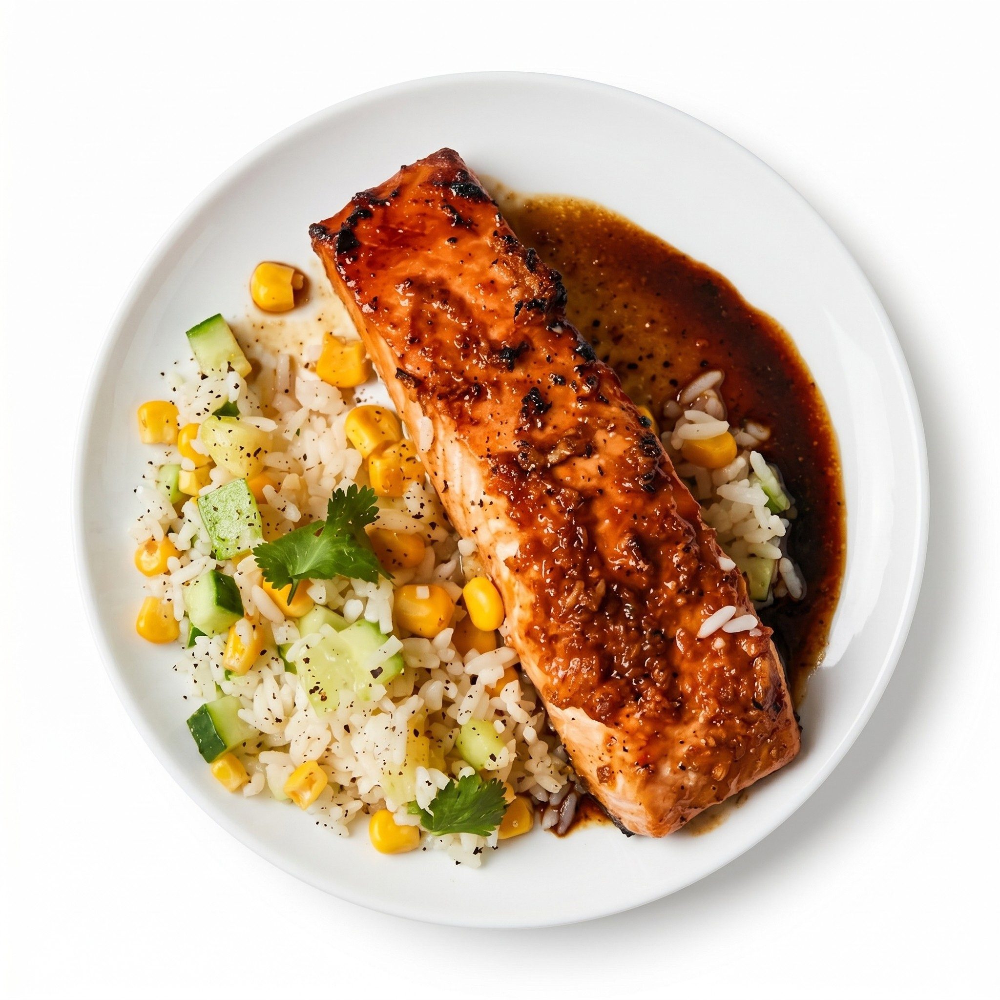 Jerk Salmon Salad.