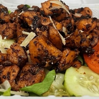 Jerk Salmon Salad